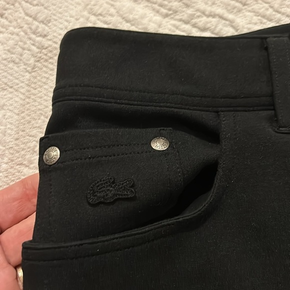 Lacoste Women’s Black Skirt. Size 40/Medium stretch - Picture 8 of 9